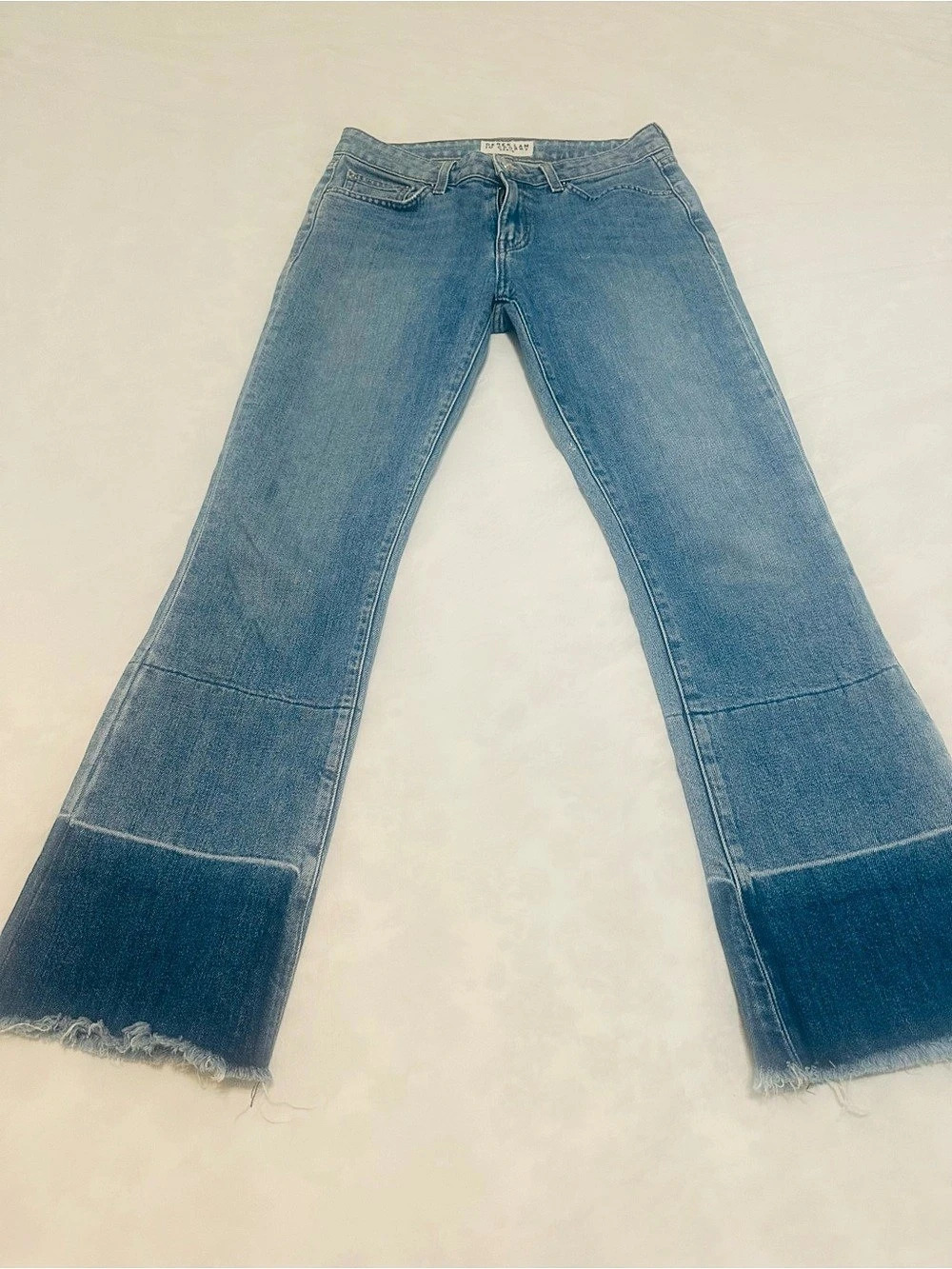 Derek Lam 10 Crosby Jane Flare Jeans in Blue Waist 27